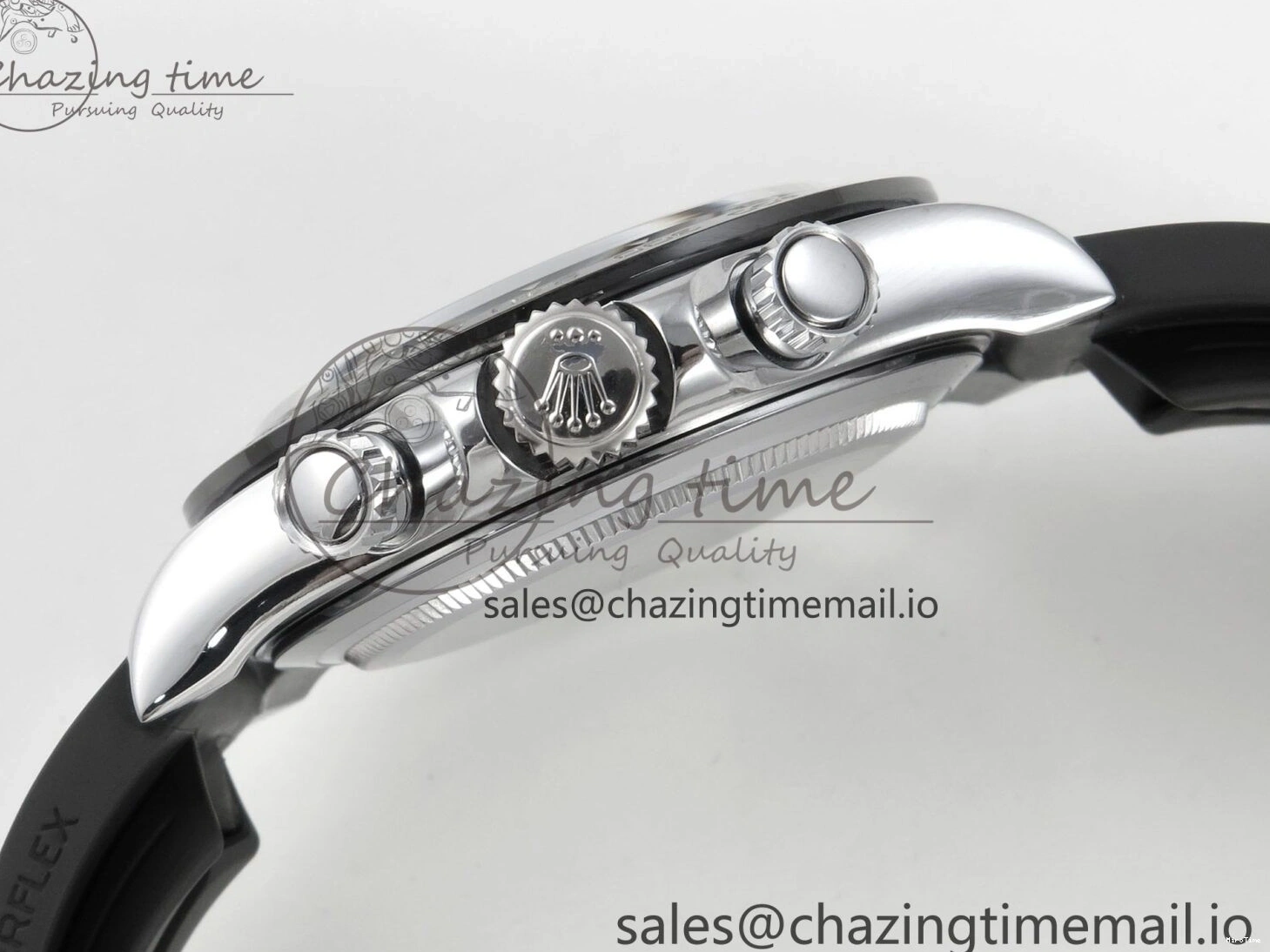 MiroTime 1225 Daytona 116519 QF 1:1 Best Edition Black Grey Dial on Oysterflex Strap SH4130 V11（Gain Weight） Classic 169